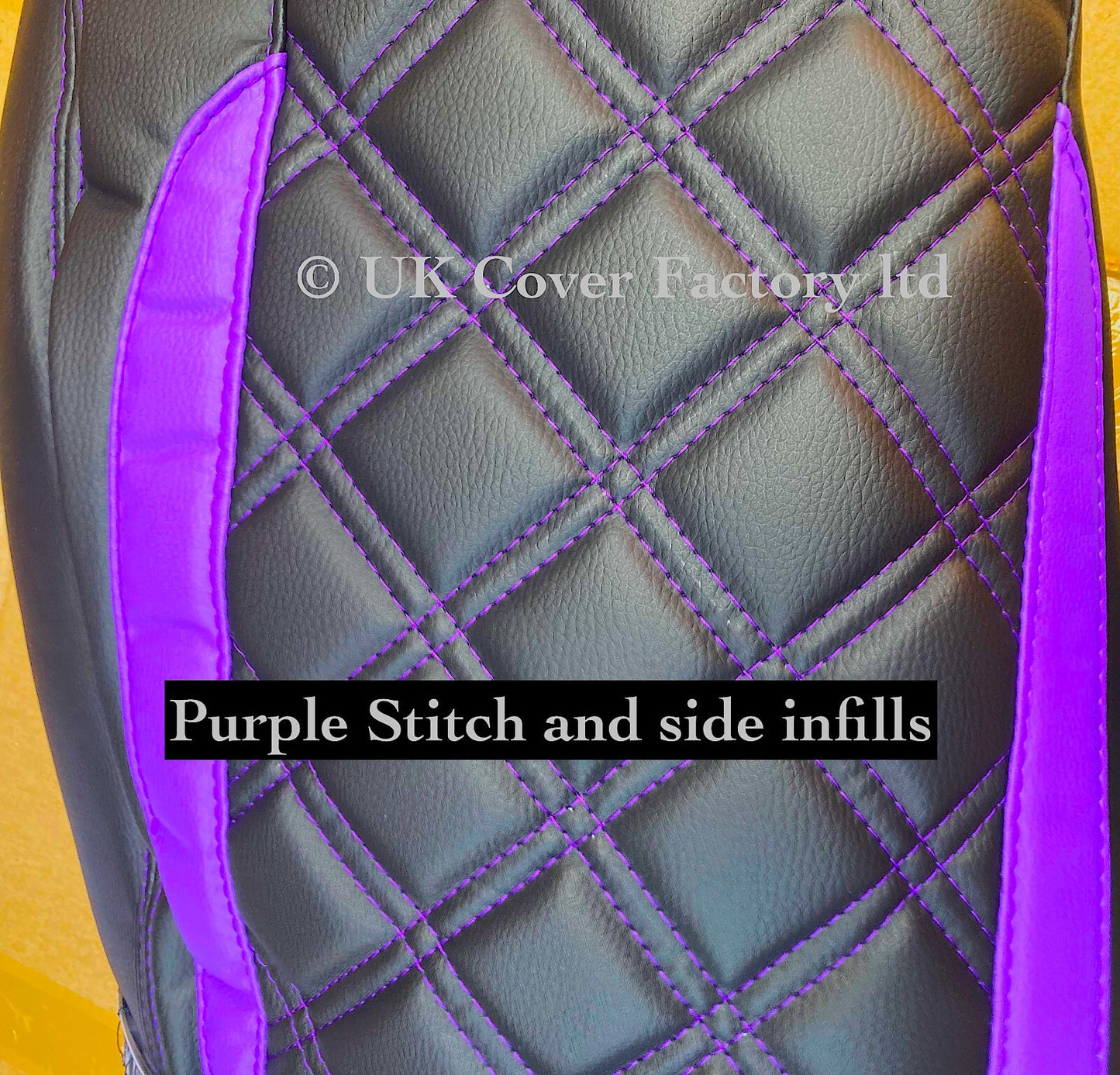 Van Seat Covers For Transit Custom/MK8 Made with Transit Custom 11A33RS Purple