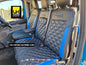 Van Seat Covers For Transit Custom/MK8 Double  Made with Transit Custom 1A24TC Blue