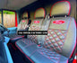 Van Seat Covers For Ford Transit MK6/MK7 Made with Logo 11A3FD©RS Red