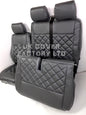 Van Seat Covers For VW Transporter Made Charcoal Grey 11A21 Grey