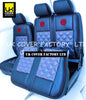 Van Seat Covers For VW TransporterT5/T6 with Logo 11A2VW Red