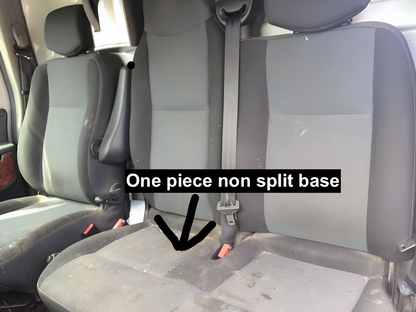 Van Seat Covers For Renault Master No Logo 11A4 Blue Stitch