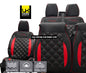 Ready Stock Van Seat Covers For Transit Custom/MK8 Made with Ford Transit 11A23FDRS RED