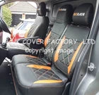 Van Seat Covers For Renault Trafic Made with No Logo 11A29 Orange