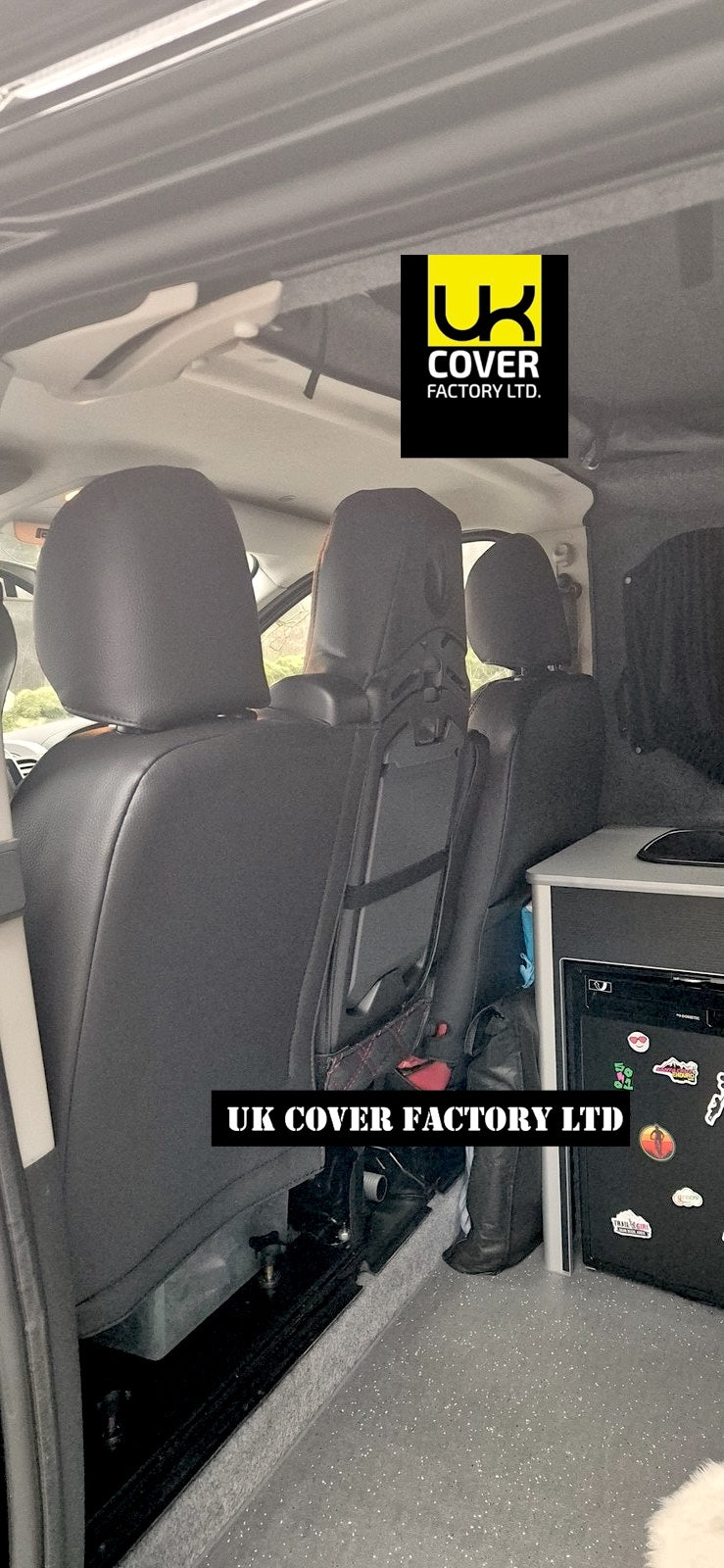 Van Seat Covers For Renault Trafic Made with Logo 11A3RN© Red