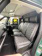 Van Seat Covers For VW Transporter Kombi Made with Logo 11A21VW Grey side Inserts
