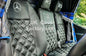 Van Seat Covers For Mercedes Sprinter Made with Mercedes Logo 11A1MER© Grey Stitch