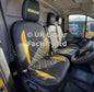 Van Seat Covers For VW Transporter Made with Sportline Logo 11A27SL Yellow