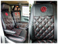 Van Seat Covers For VW Transporter Made with Logo 11A3VW Red