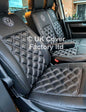 Van Seat Covers For VW Transporter Kombi Made with Logo 11A1VW Grey