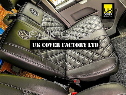 Van Seat Covers For VW ID Buzz Made with Logo 11A1VW Grey