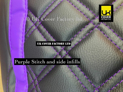 Van Seat Covers For VW ID Buzz Made with Logo 11A33VW Purple