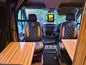 Van Seat Covers For VW ID Buzz Made with Logo 11A19VW Orange Stitch